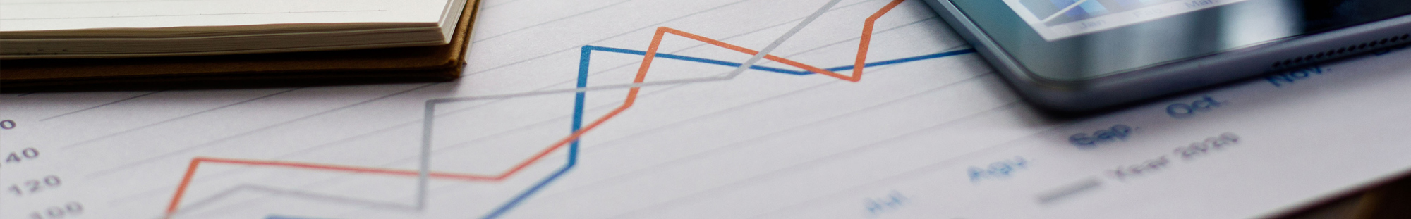 line chart comparing data